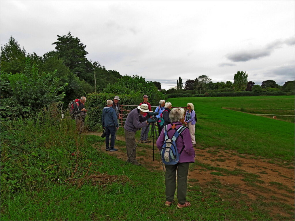 Group at u3a bird watchers at Grimley