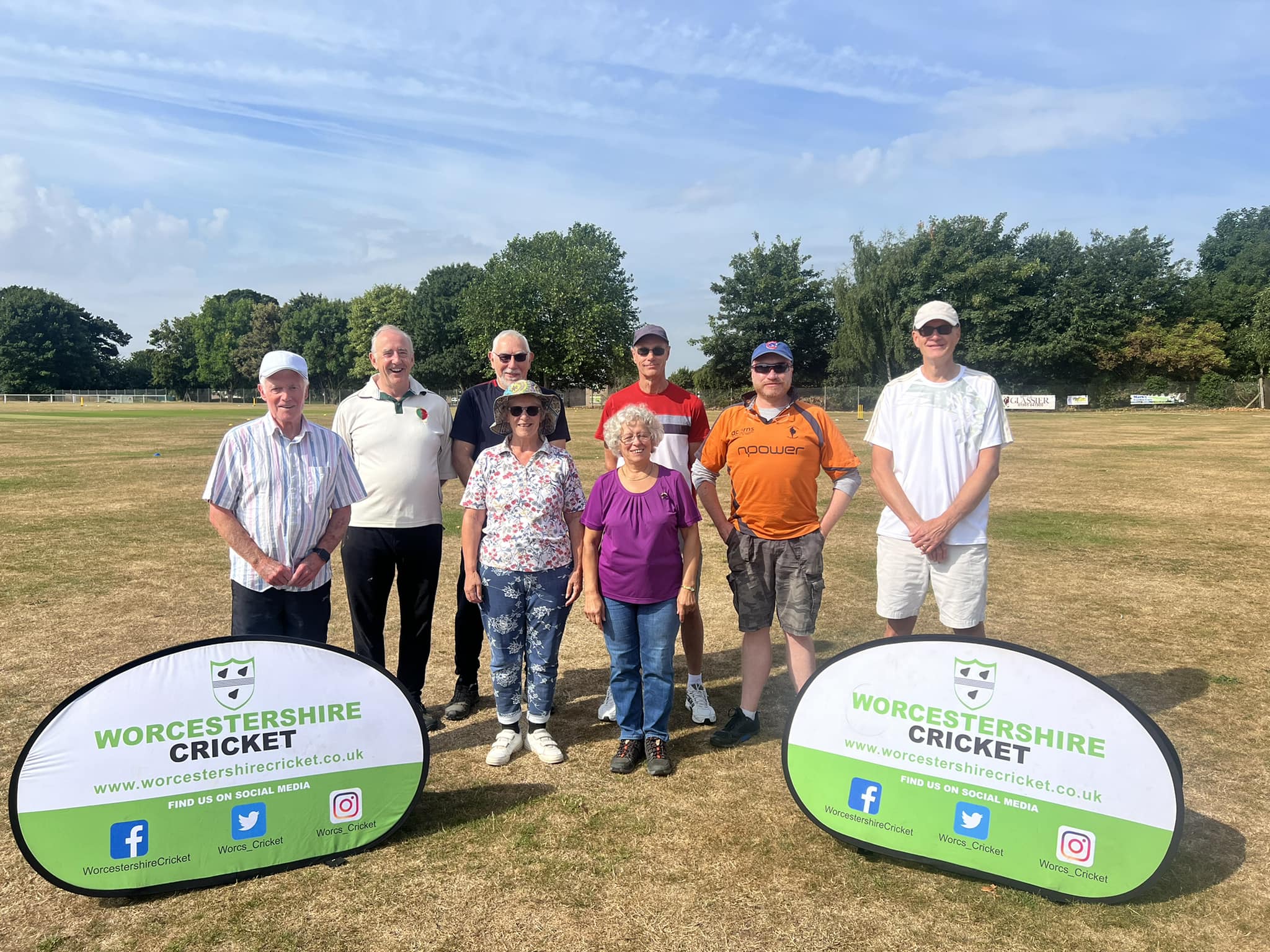Evesham Walking Cricket team 2022